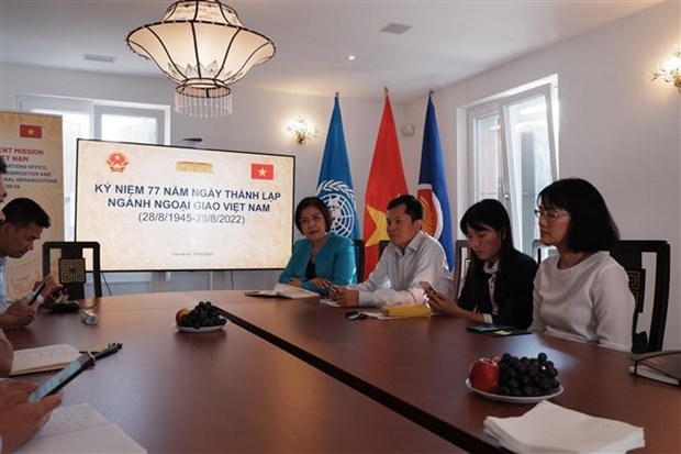 Vietnamese diplomatic sector's 77th anniversary celebrated in Geneva